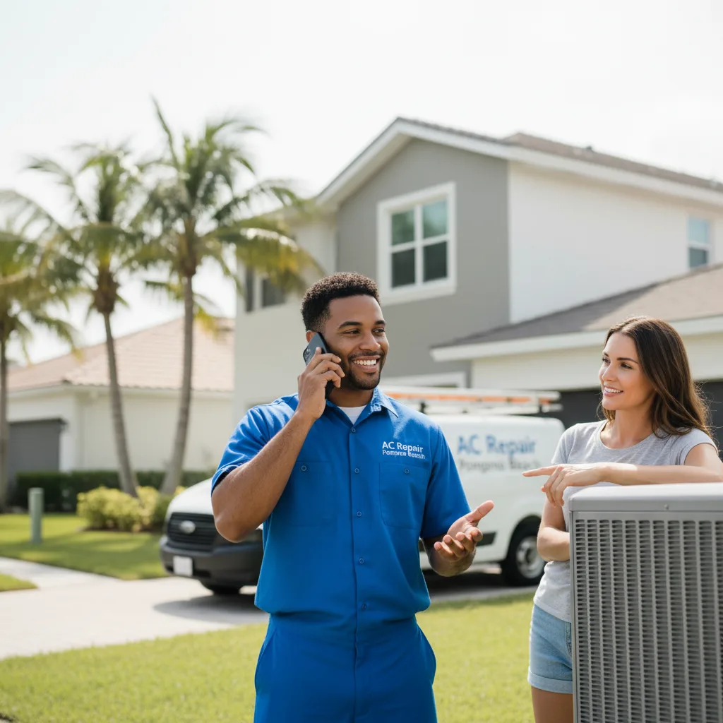 AC Repair Pompano Beach customer support in Lyles